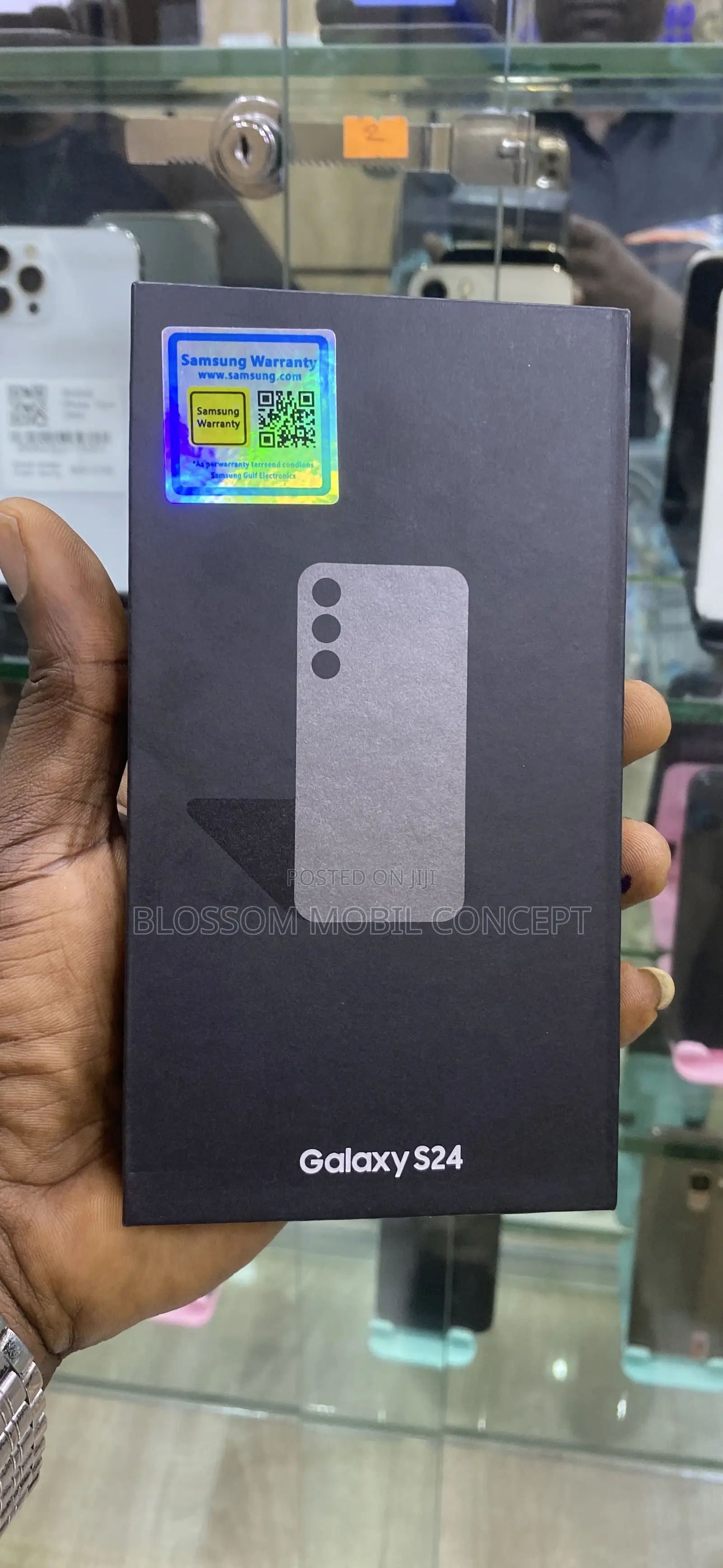 New Samsung Galaxy S24 256 GB Black