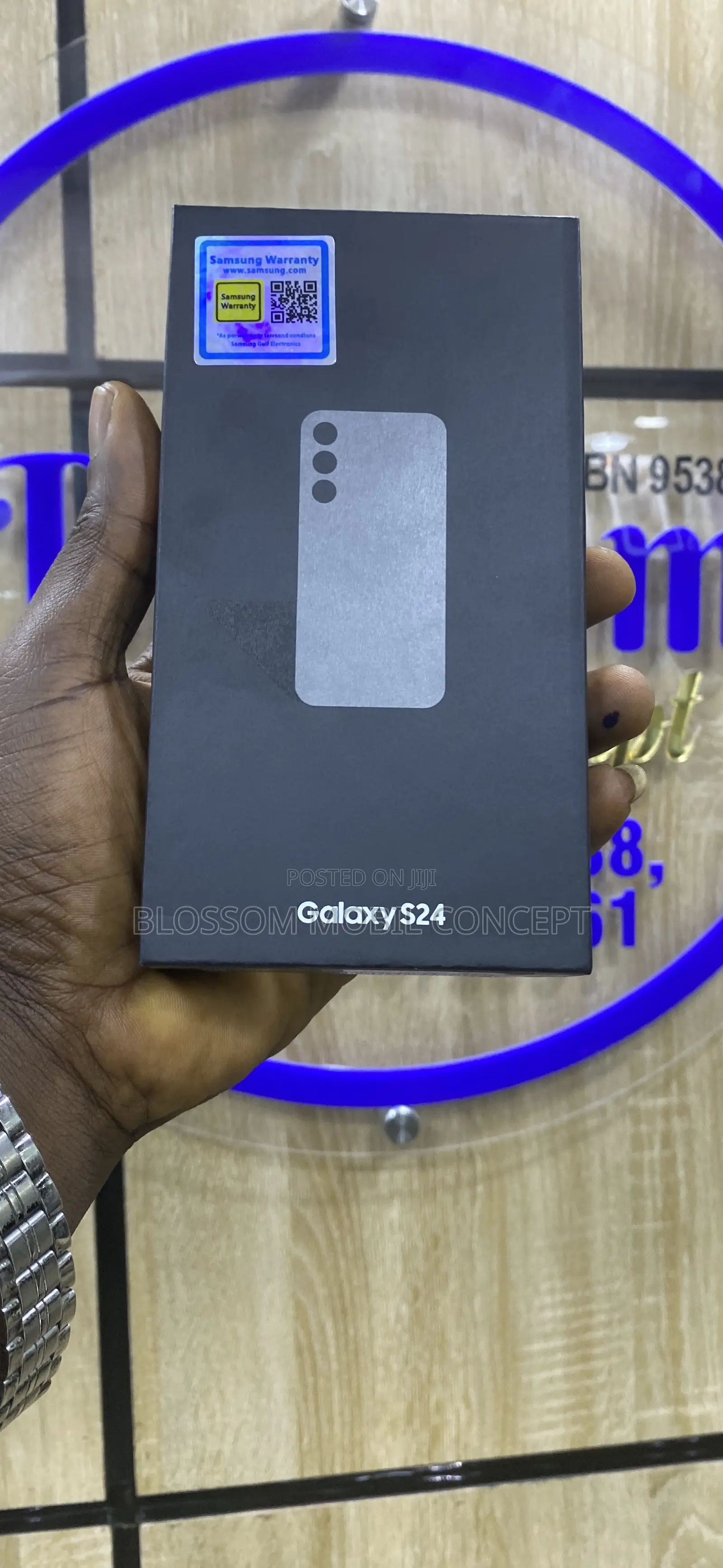 New Samsung Galaxy S24 256 GB Black