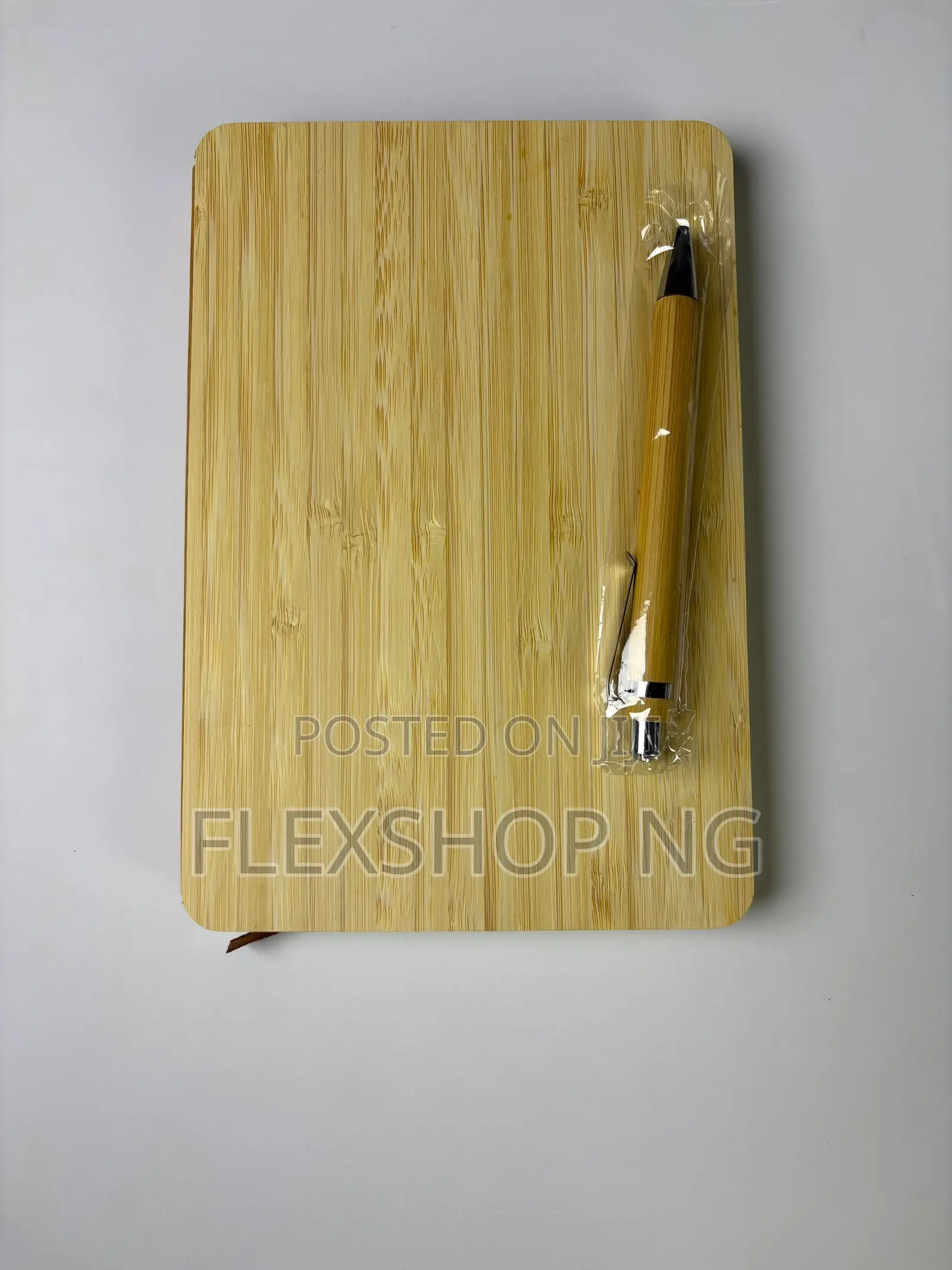 100 Leaves Bamboo Jotter With Pen