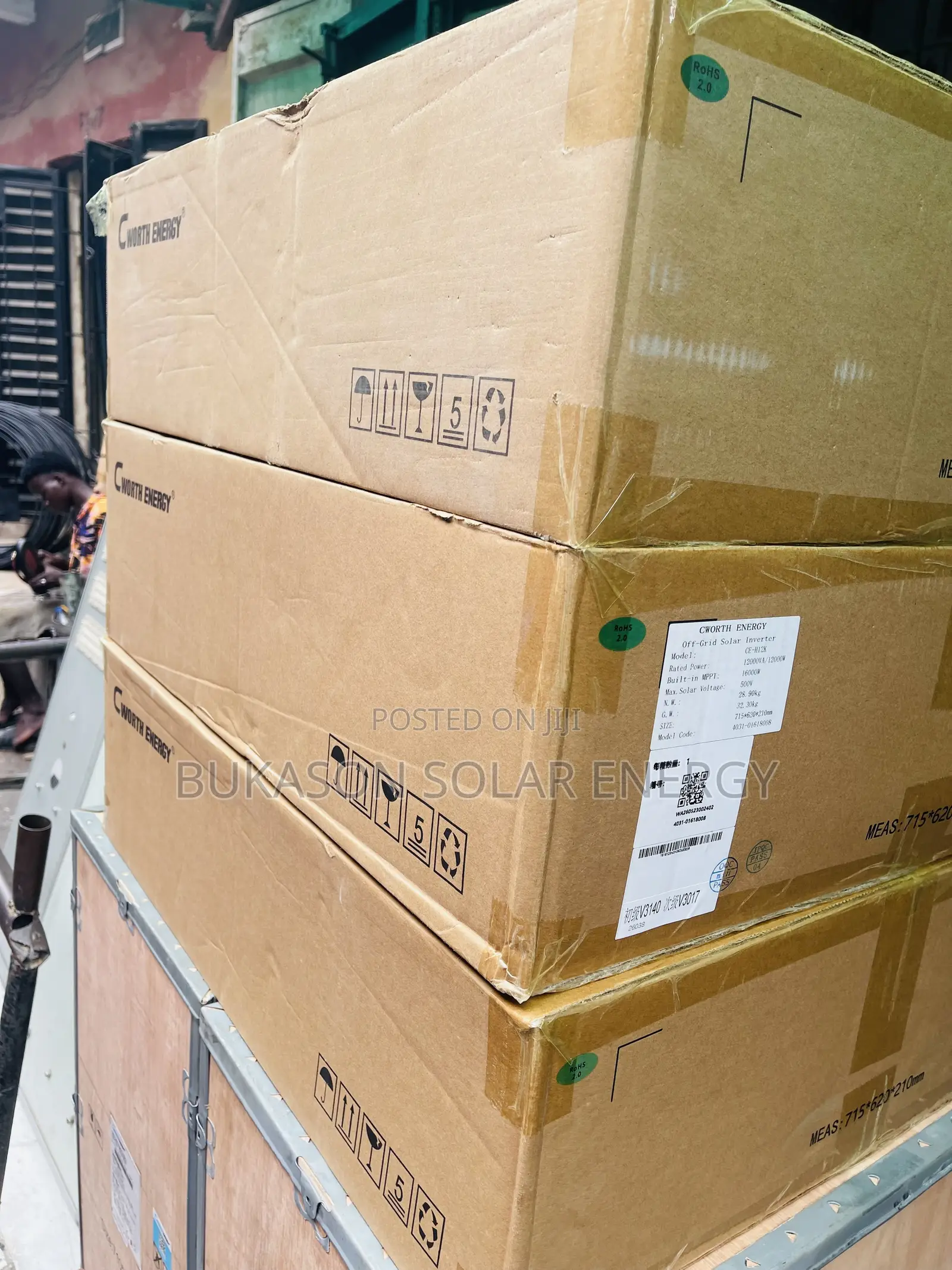 12kva 48v Hybrid Cworth Inverter