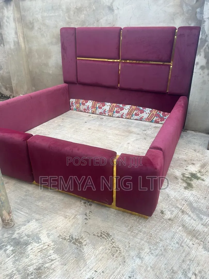 Padded 6x6 Bed Frame