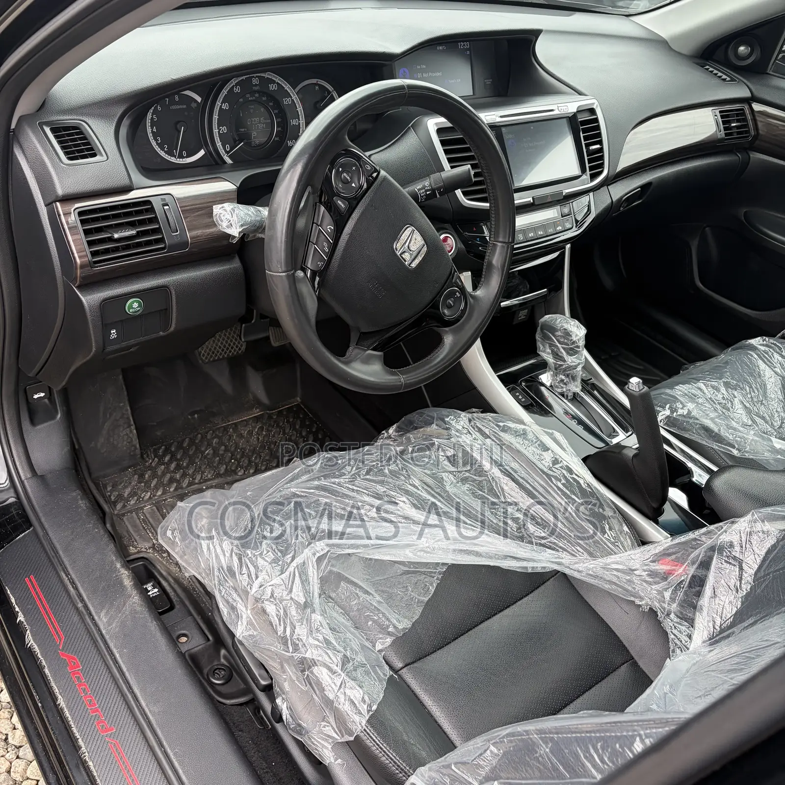 Honda Accord Touring V6 4dr Sedan FWD (3.5L 6cyl 6A) 2017 Black
