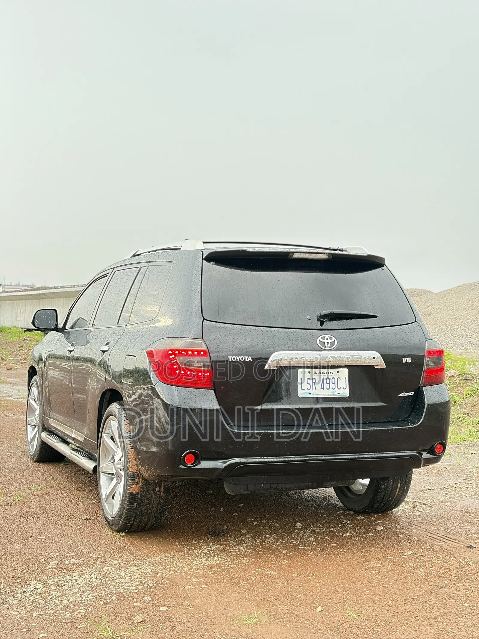 Toyota Highlander Limited 2009 Black