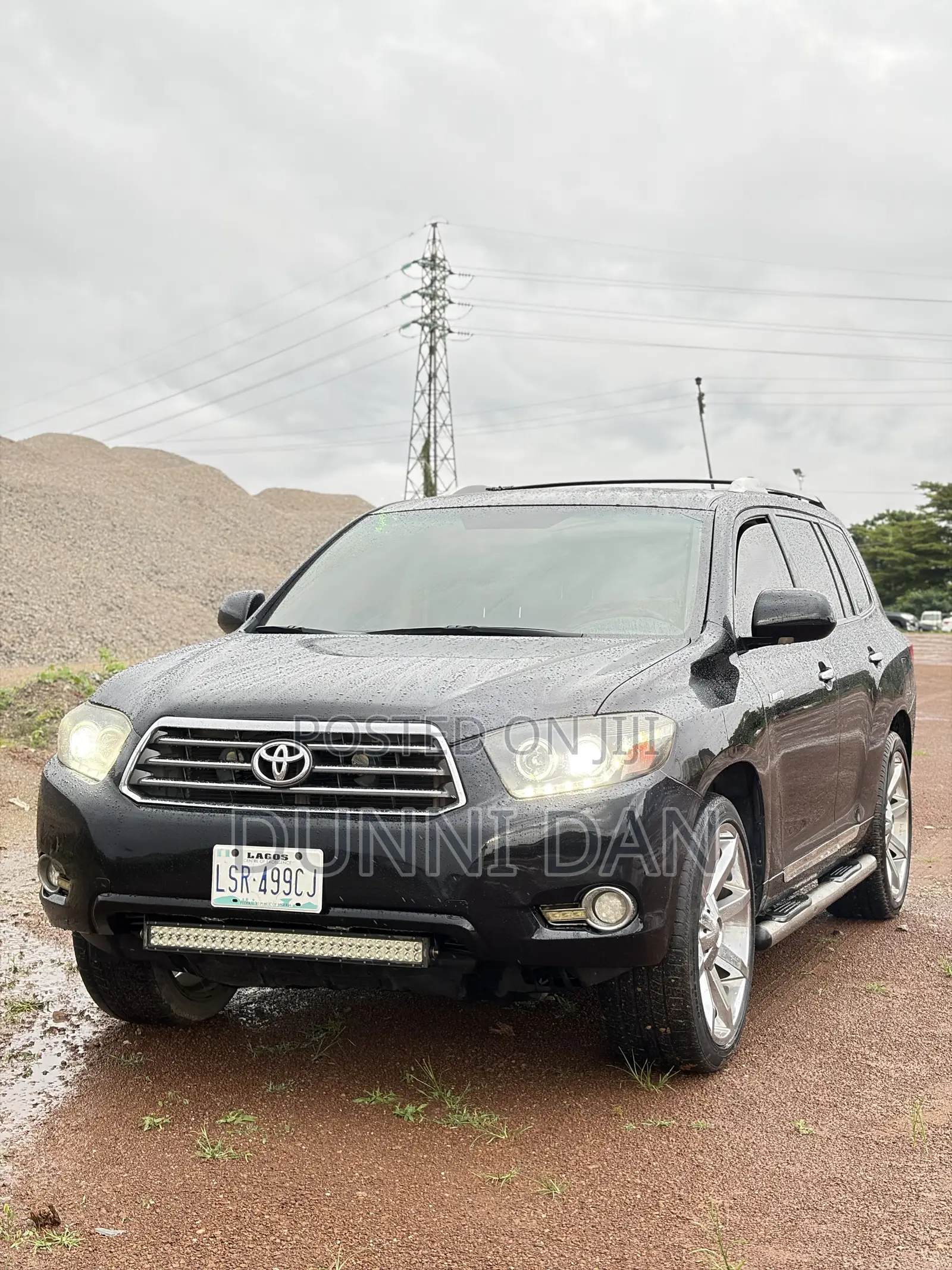 Toyota Highlander Limited 2009 Black