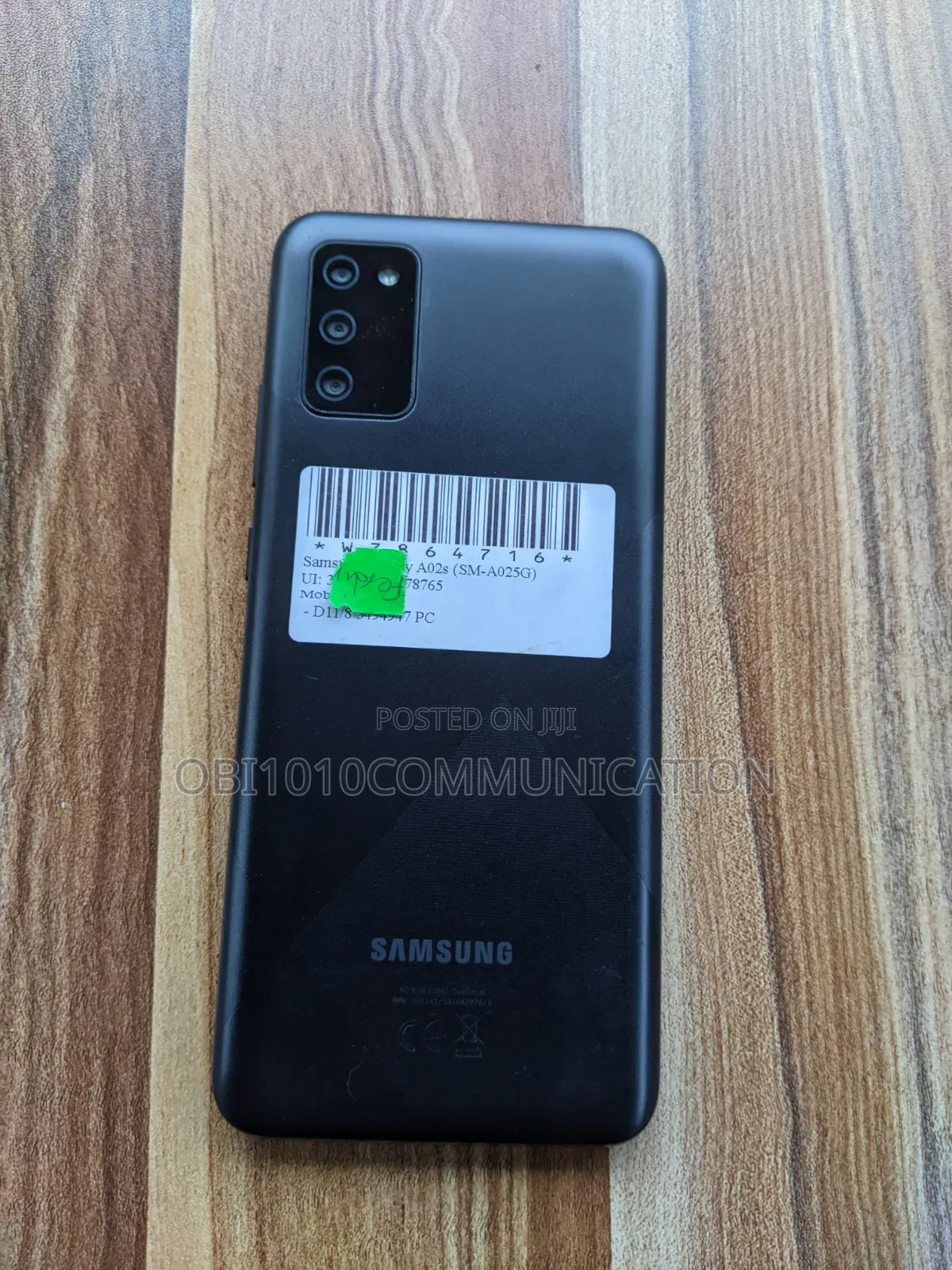 Samsung Galaxy A02S 32 GB Black