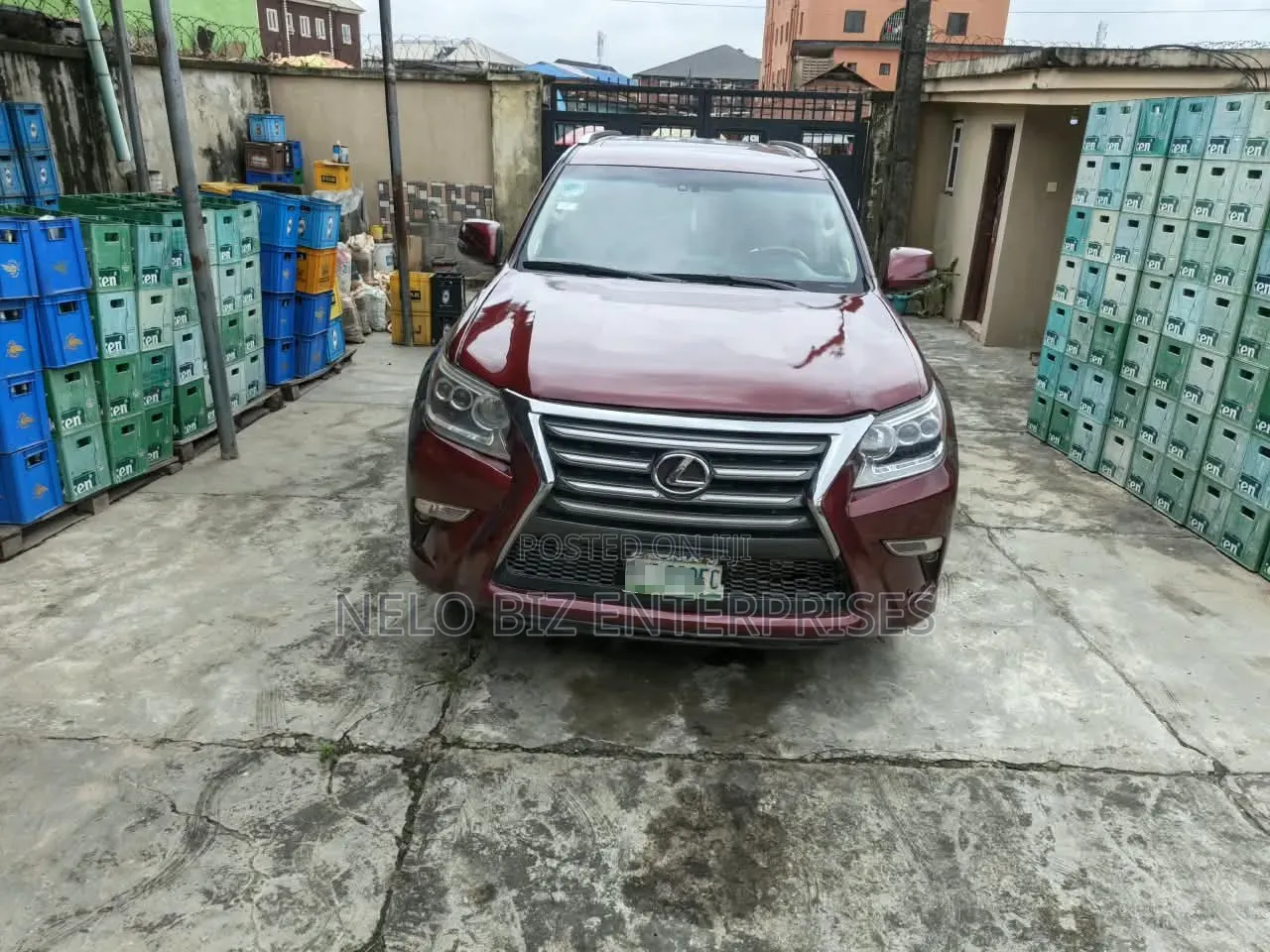 Lexus GX 2012 Red