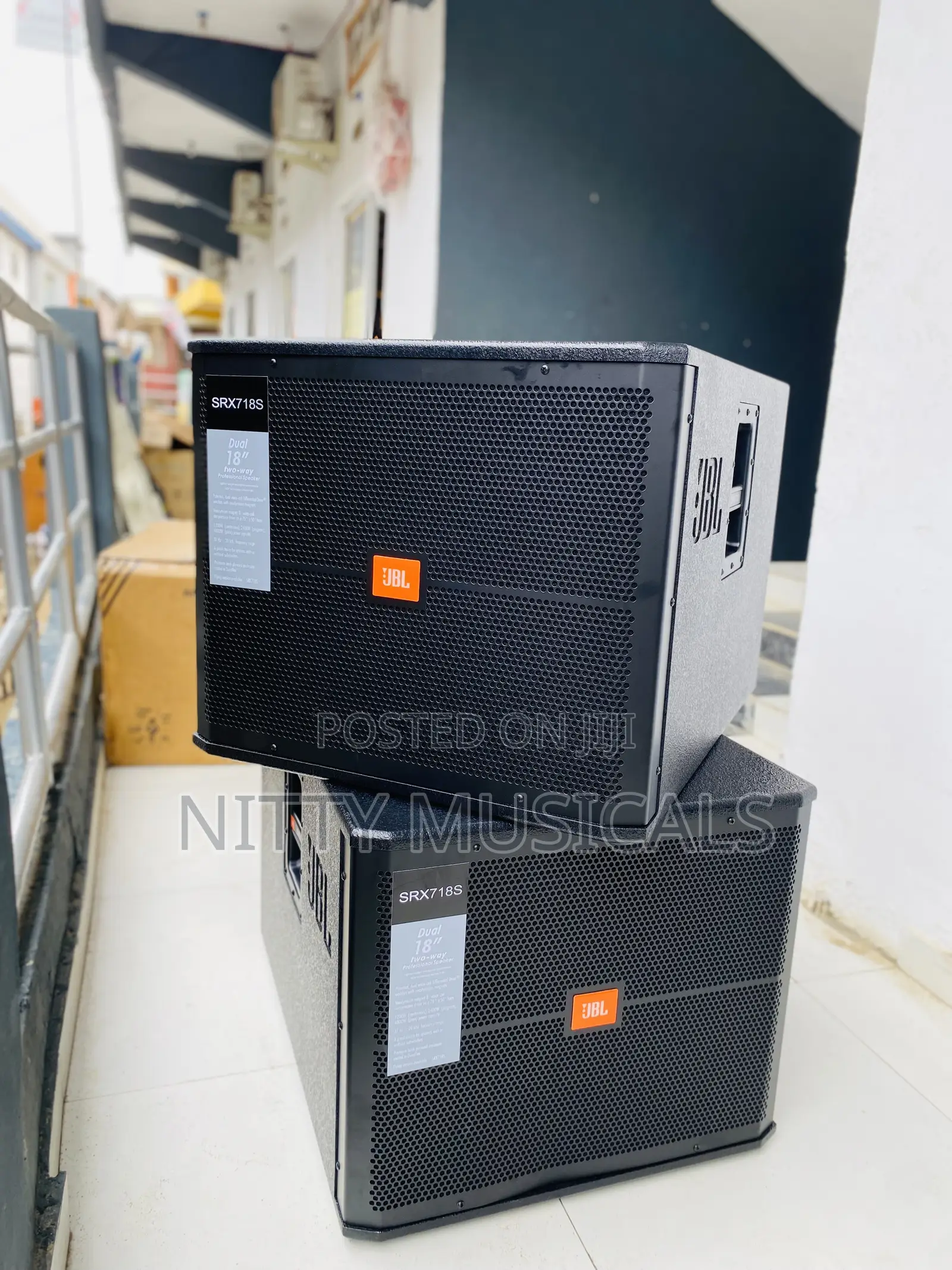 JBL Single Subwoofer 18 Inches