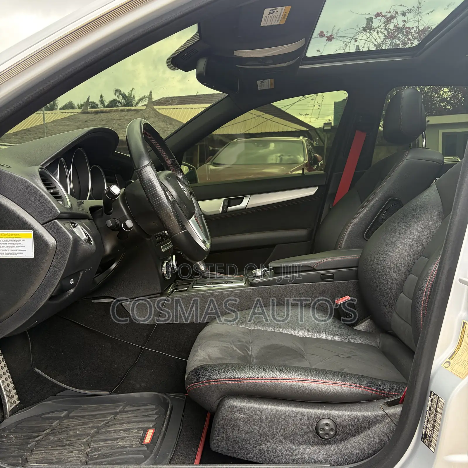 Mercedes-Benz C300 Luxury 4Matic Sedan AWD (3.5L 6cyl 7A) 2013 Silver