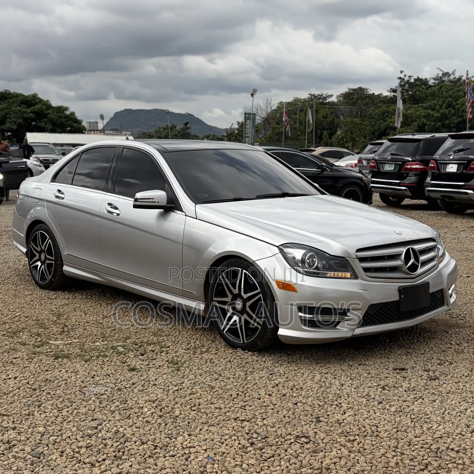 Mercedes-Benz C300 Luxury 4Matic Sedan AWD (3.5L 6cyl 7A) 2013 Silver