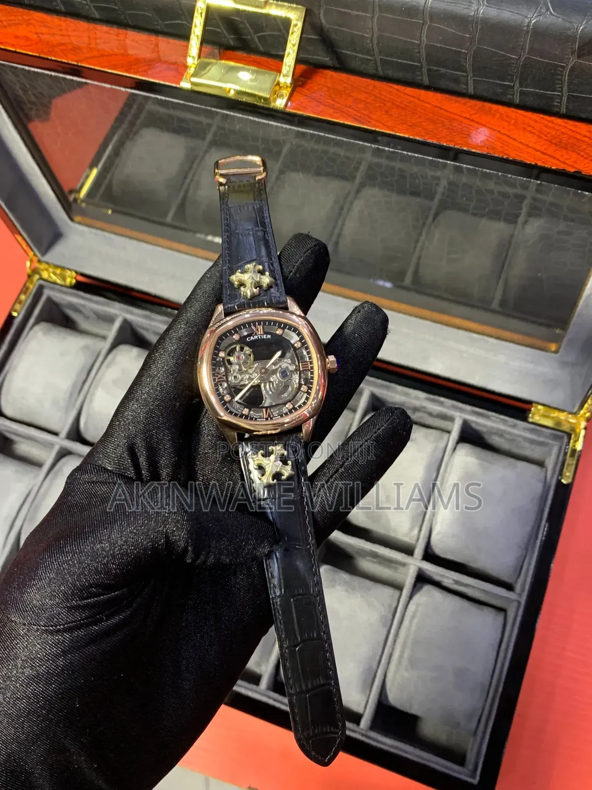 Cartier Automatic Skeleton Men's Watch
