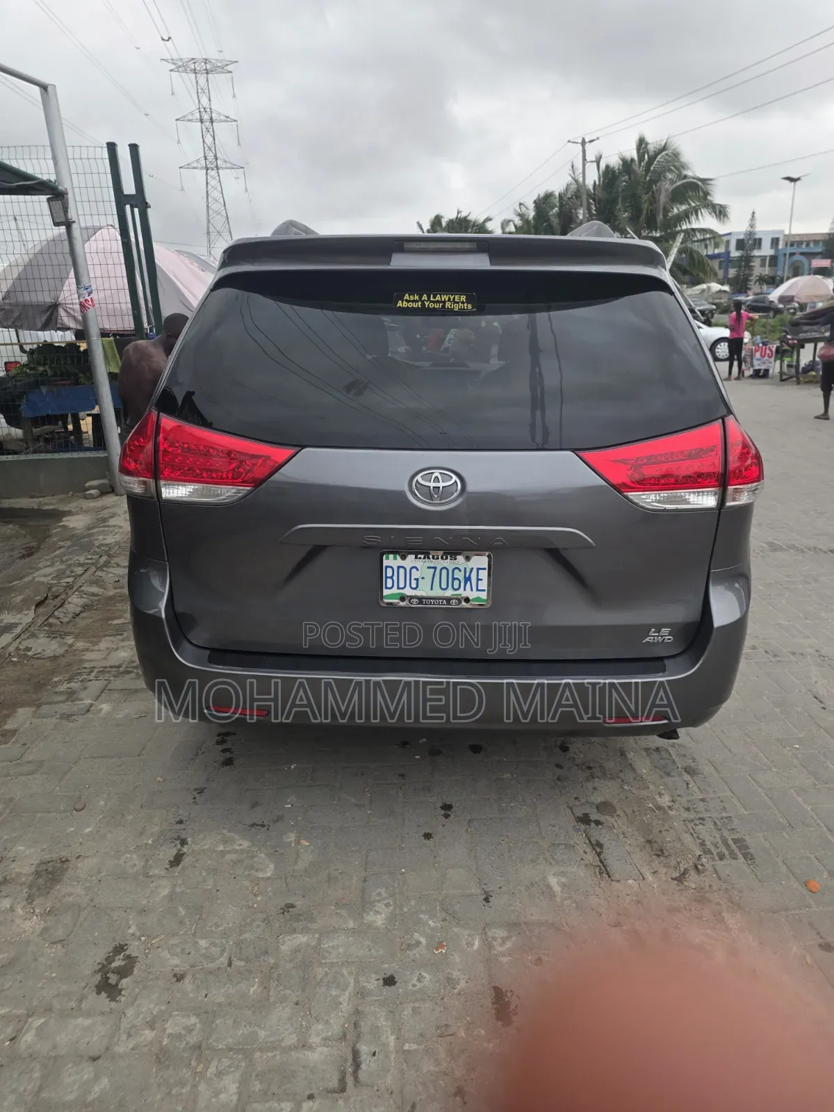 Toyota Sienna 2012 Gray