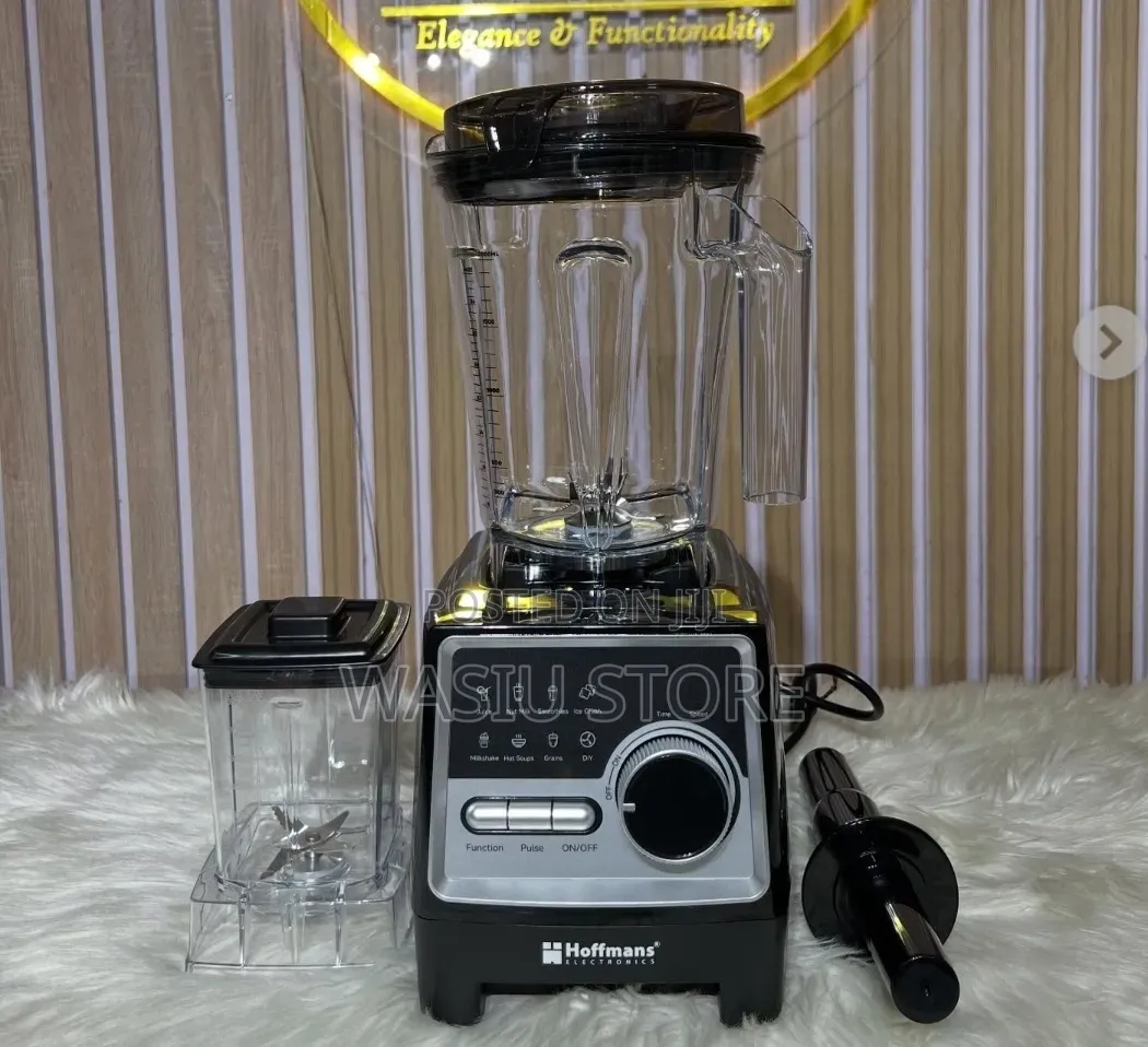 Hoffmans Electronics 2-in-1 Wall Breaking Commercial Blender (HM-2065)