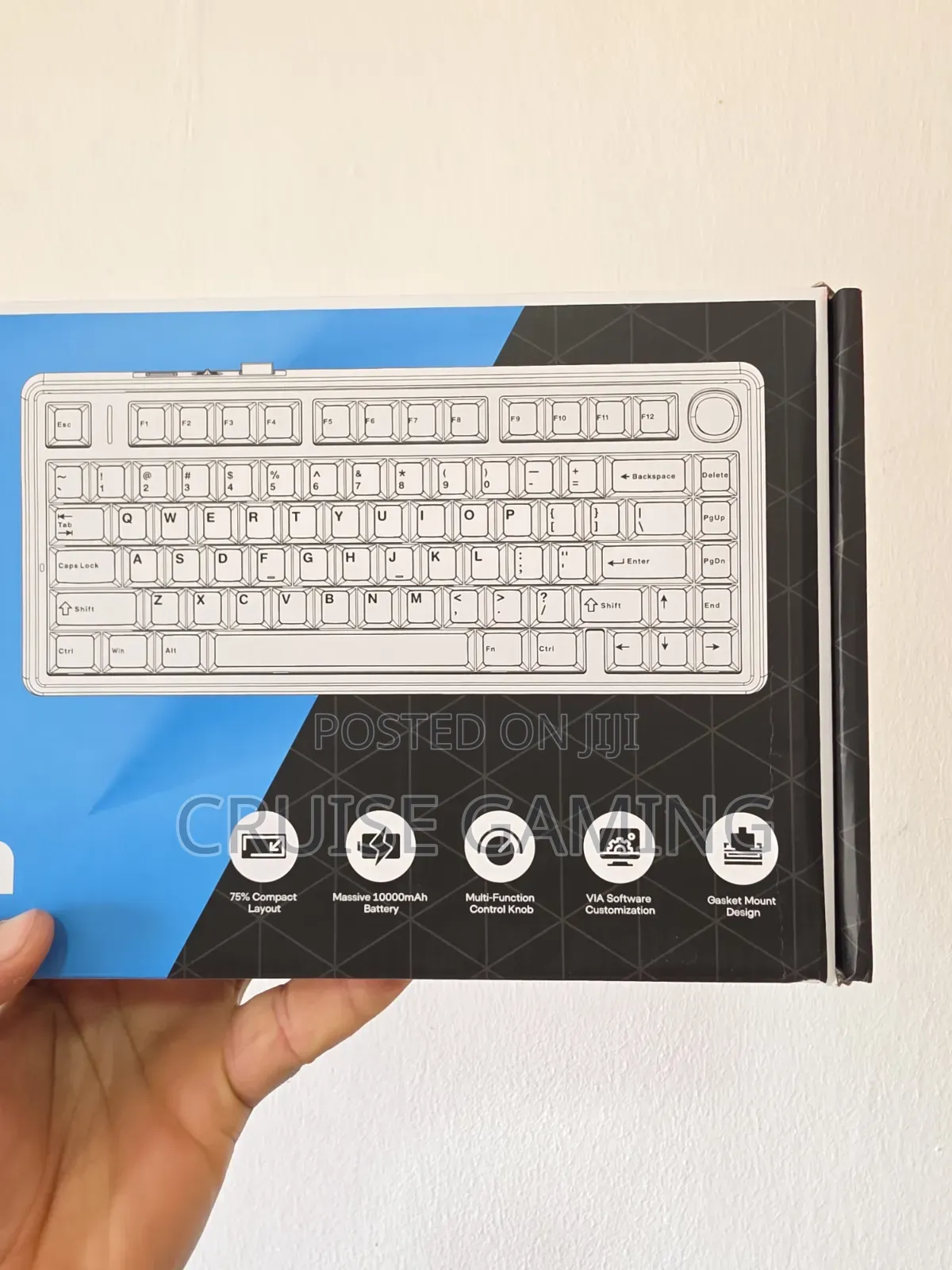 Aula F75 Ultra 2026 Wireless Mechanical Gaming Keyboard Big Battery