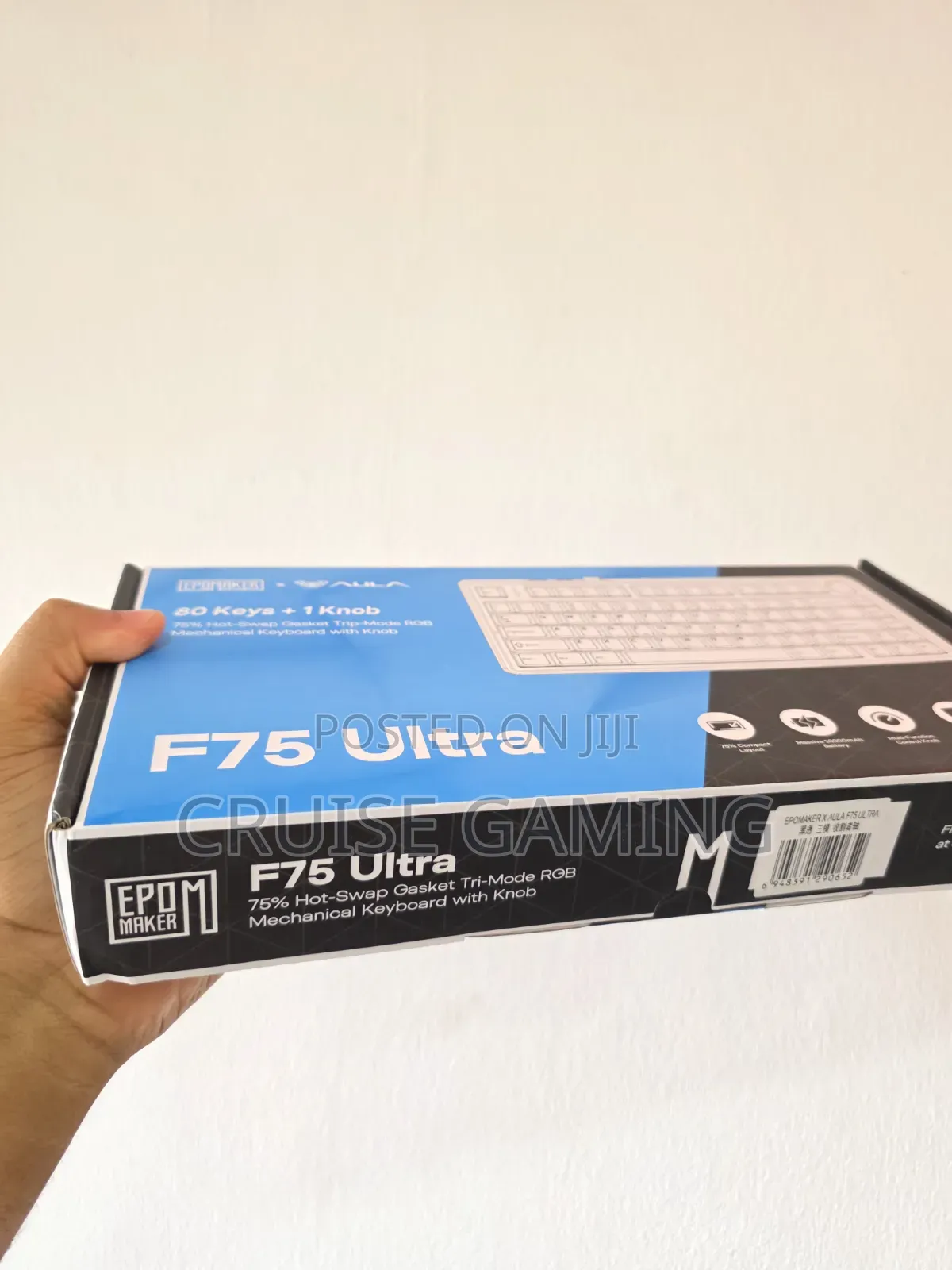 Aula F75 Ultra 2026 Wireless Mechanical Gaming Keyboard Big Battery