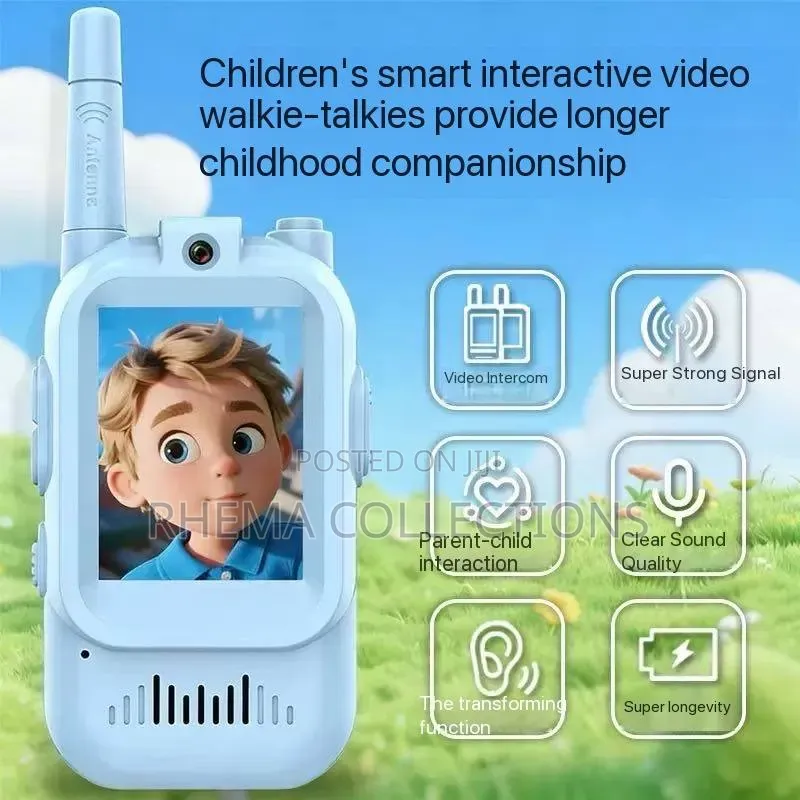 2in1 Rechargeable Video Walkie Talkie