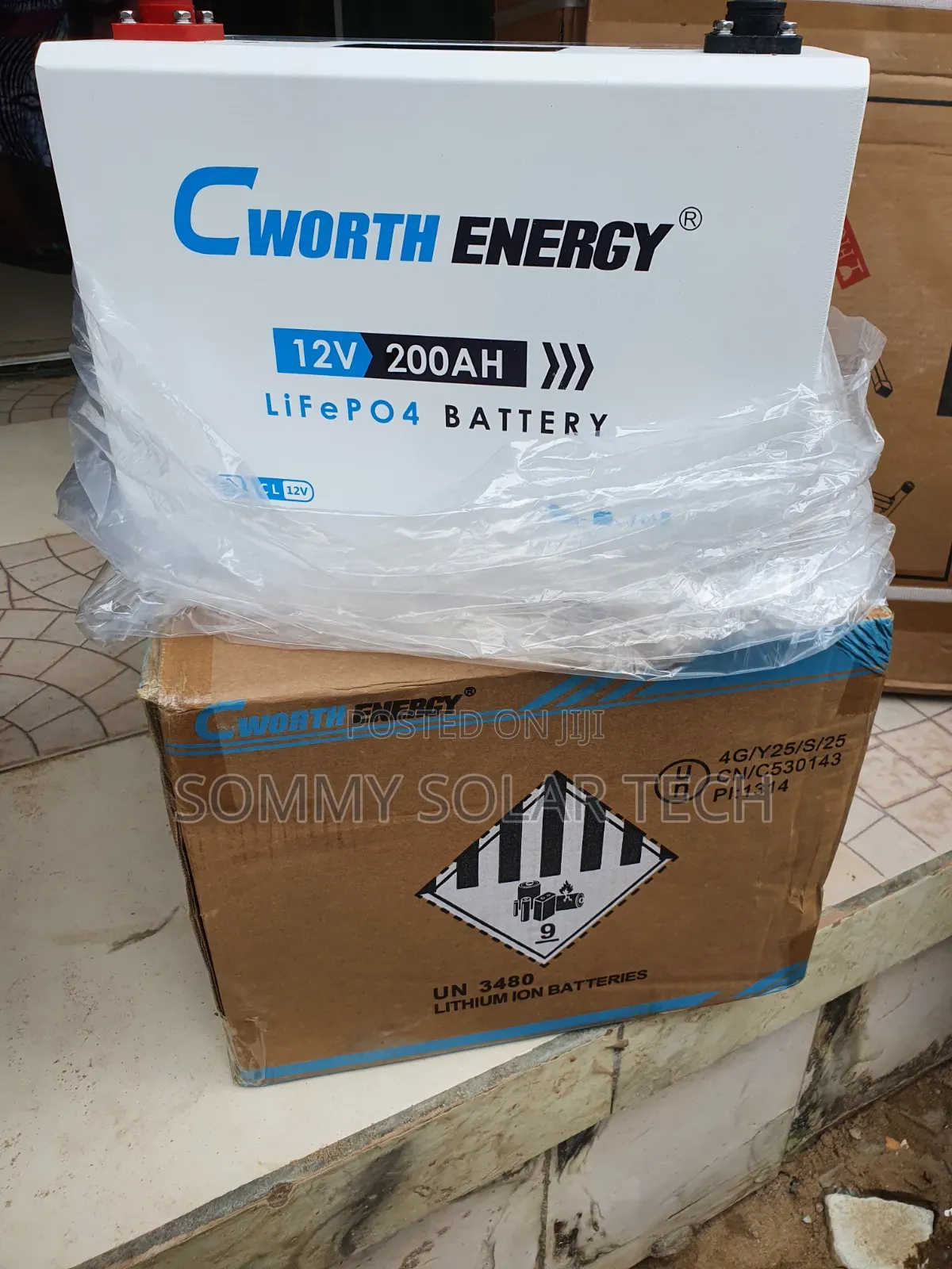 Cworth Energy Lithium Ion Battery 200ah 12v