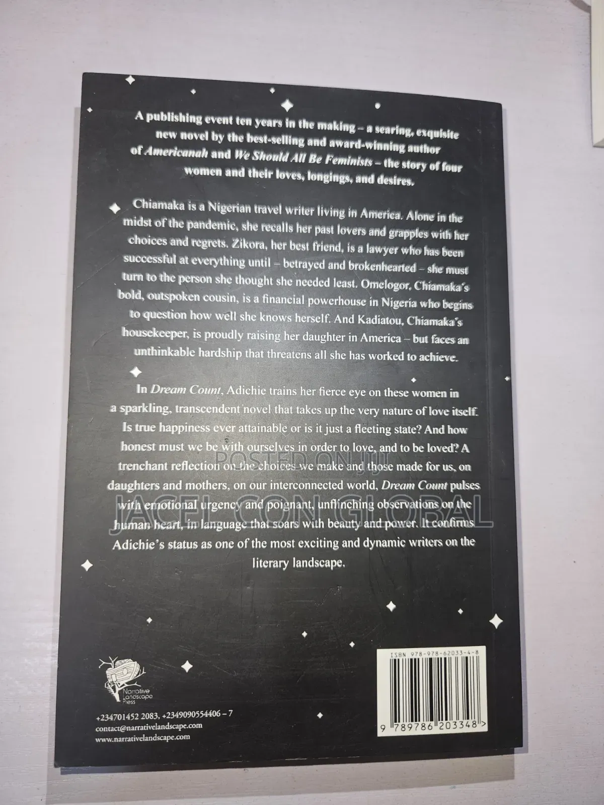 Dream Count by Chimamanda Adichie [ Novel Book ]