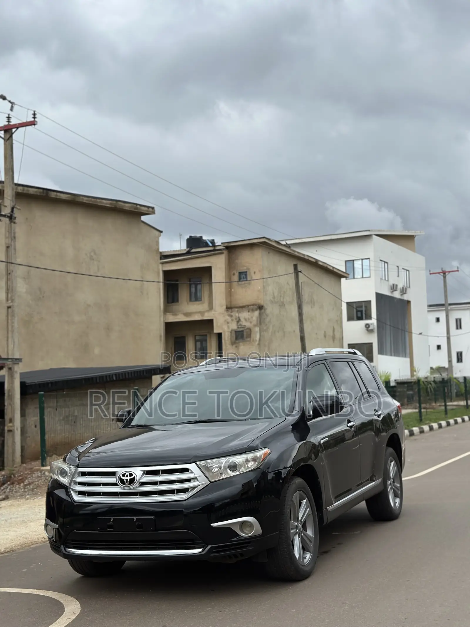 Toyota Highlander 3.5L 4WD 2013 Black