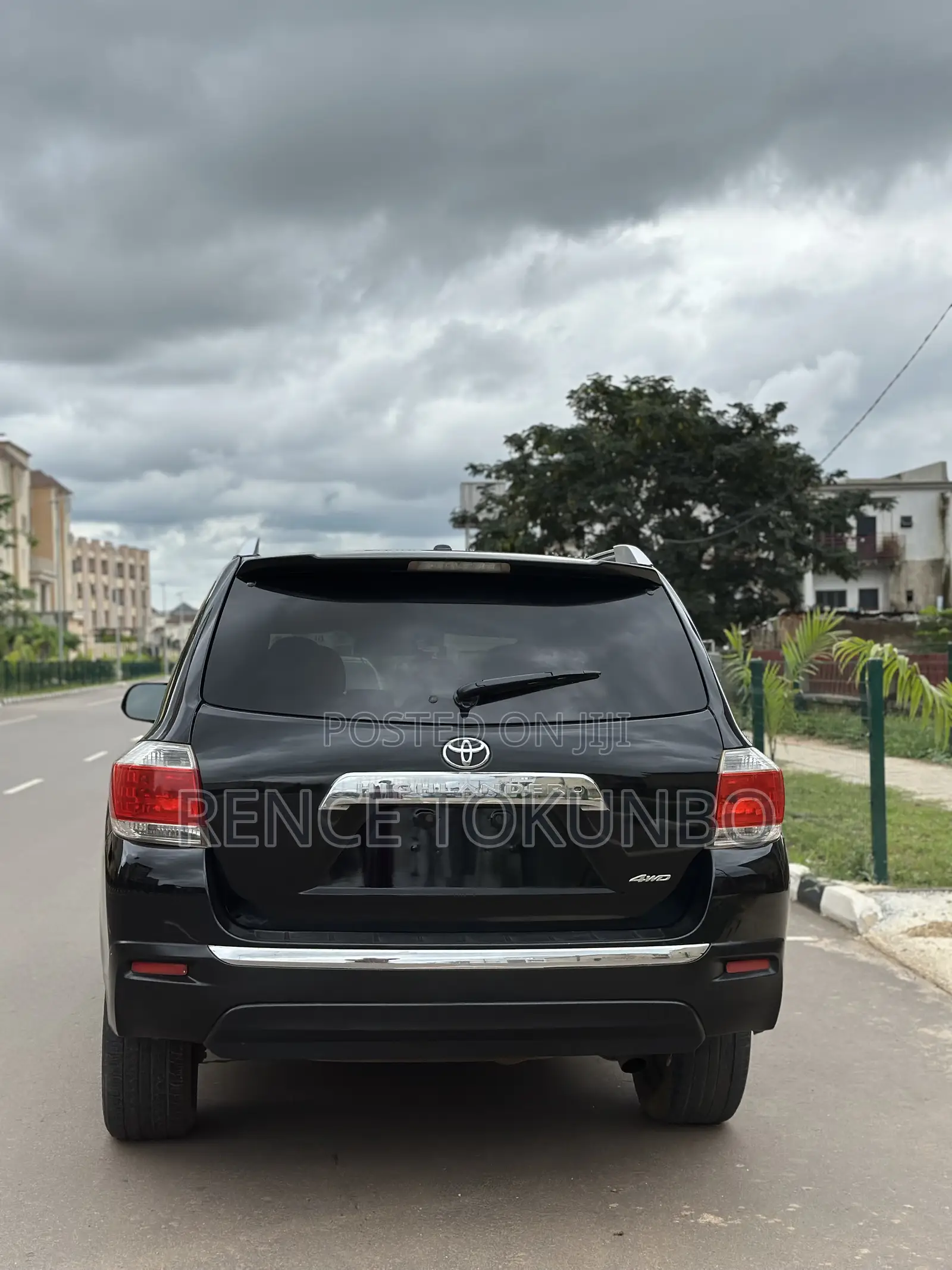 Toyota Highlander 3.5L 4WD 2013 Black