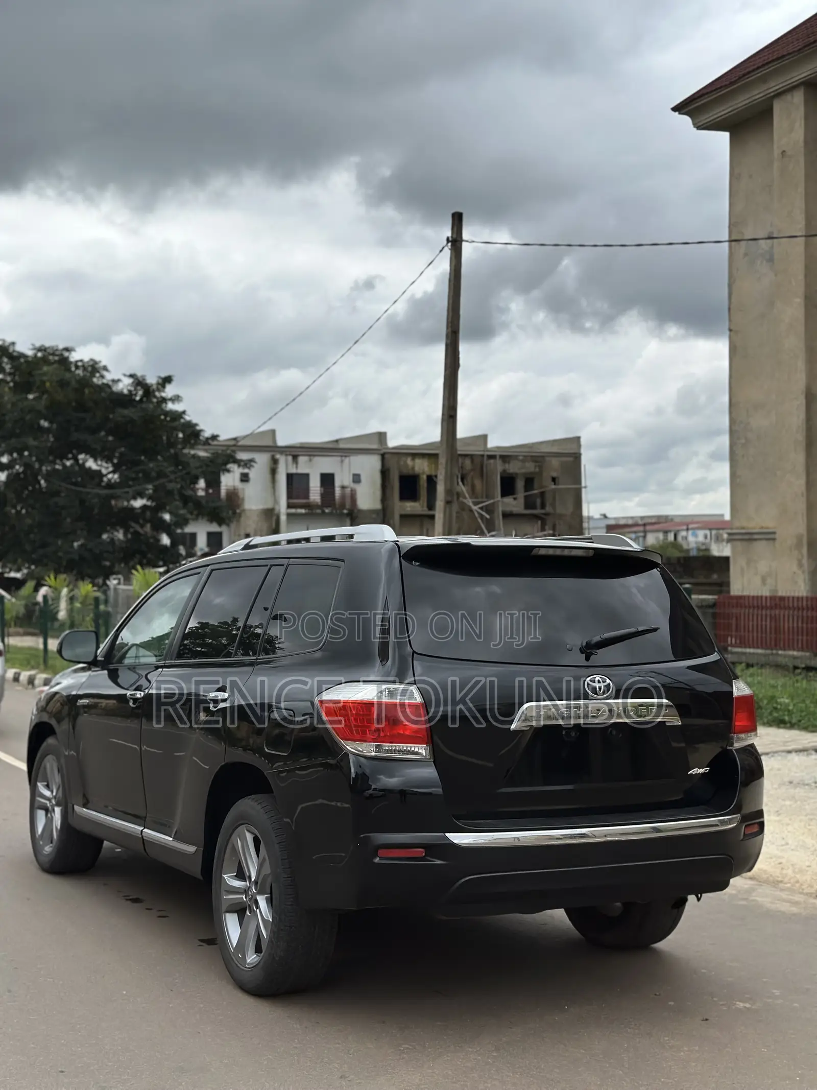 Toyota Highlander 3.5L 4WD 2013 Black