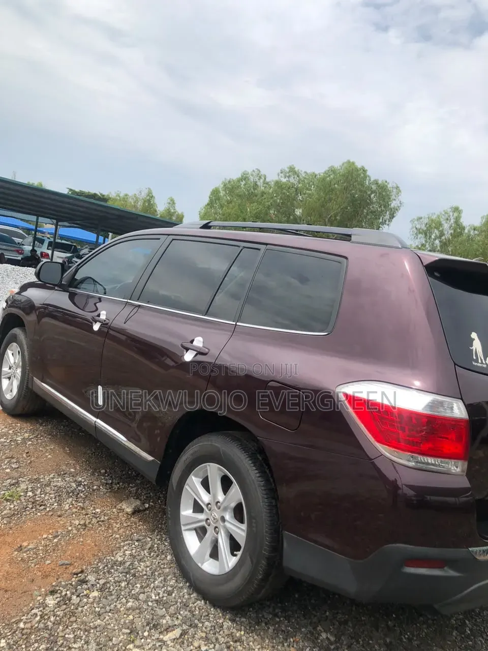 Toyota Highlander 2013 Maroon