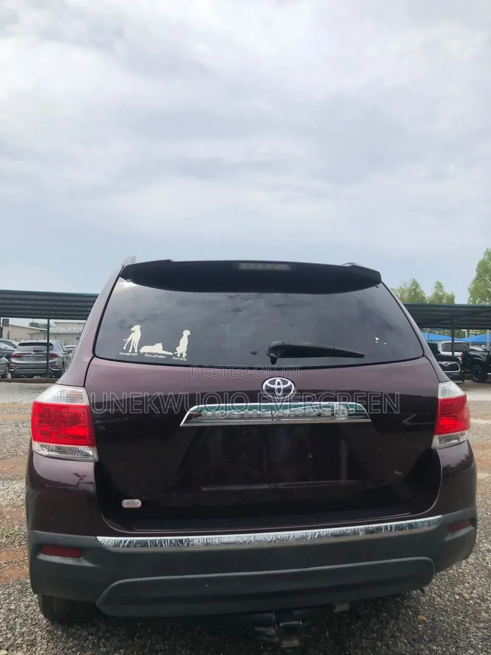 Toyota Highlander 2013 Maroon