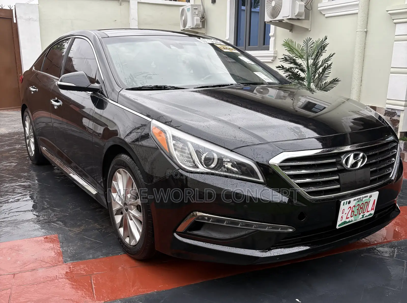 Hyundai Sonata Limited 4dr Sedan (2.4L 4cyl 6A) 2015 Black