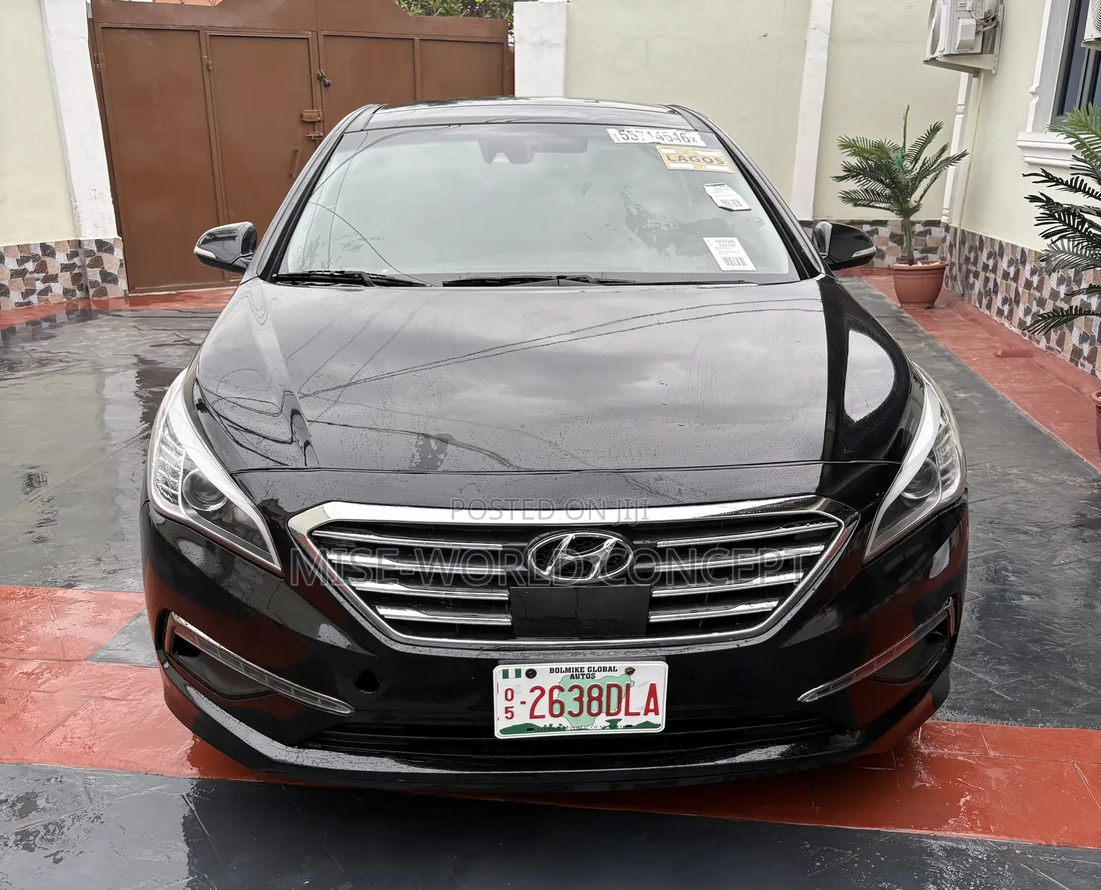 Hyundai Sonata Limited 4dr Sedan (2.4L 4cyl 6A) 2015 Black