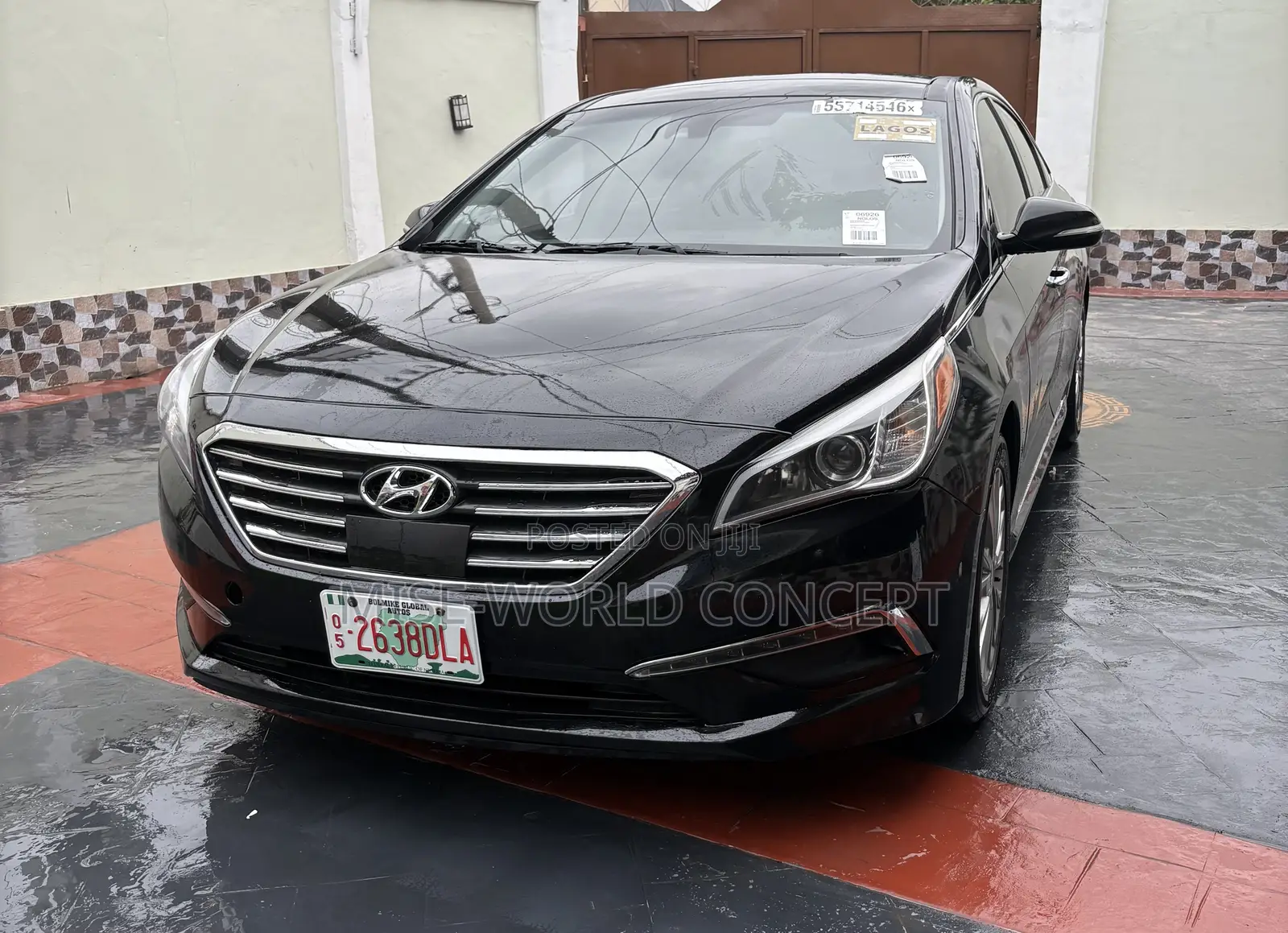 Hyundai Sonata Limited 4dr Sedan (2.4L 4cyl 6A) 2015 Black