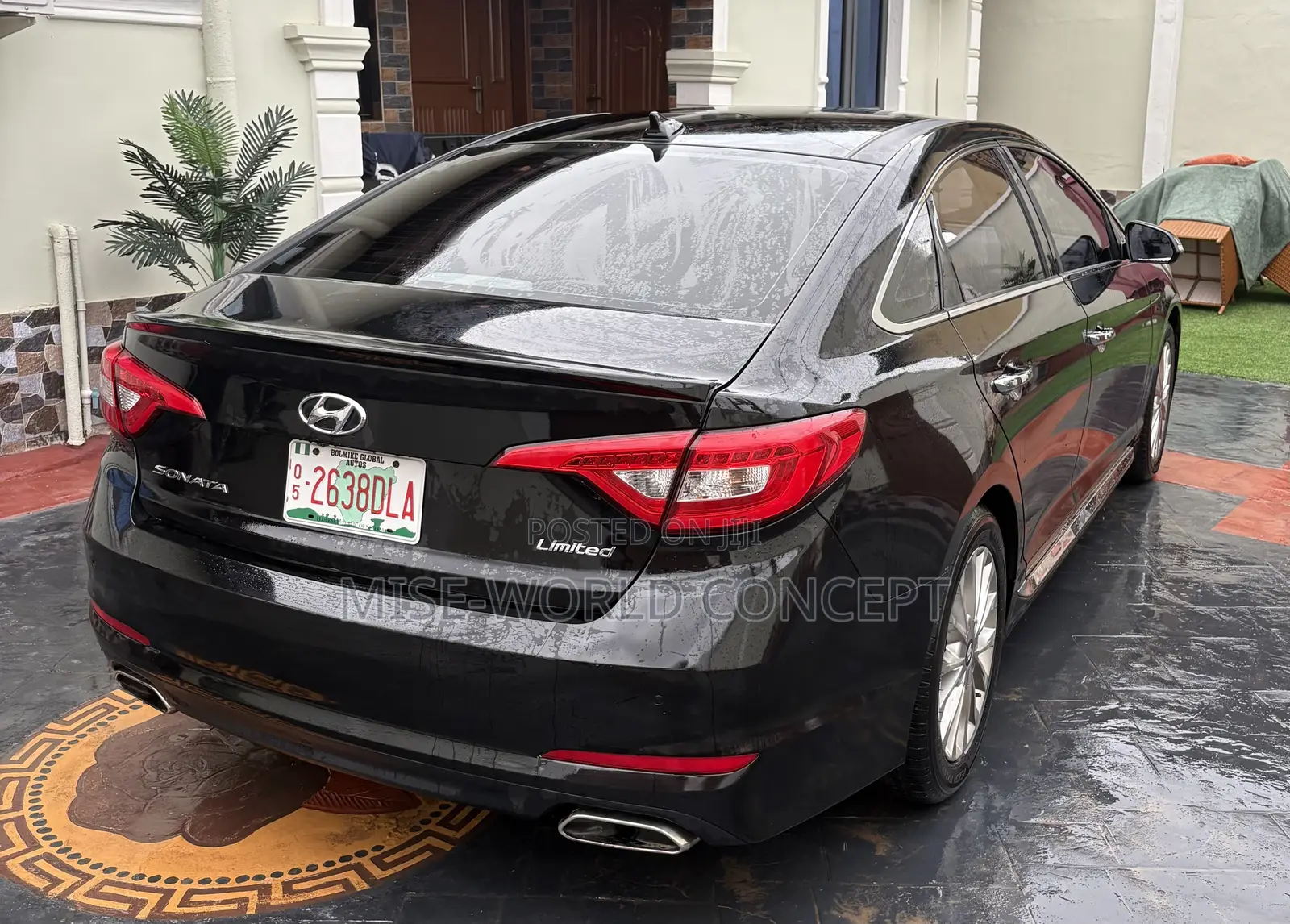 Hyundai Sonata Limited 4dr Sedan (2.4L 4cyl 6A) 2015 Black