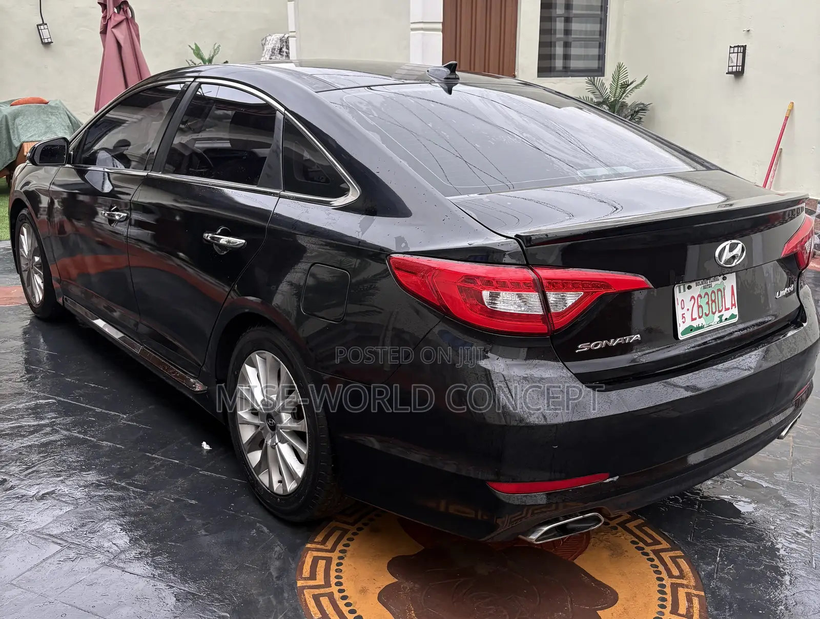Hyundai Sonata Limited 4dr Sedan (2.4L 4cyl 6A) 2015 Black