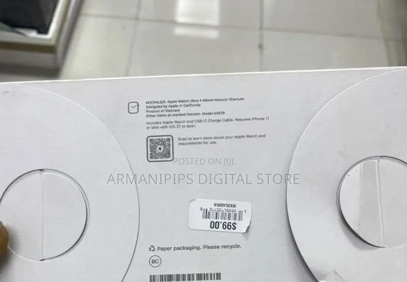 Brand New Apple Watch Ultra 4 Natural Titanium
