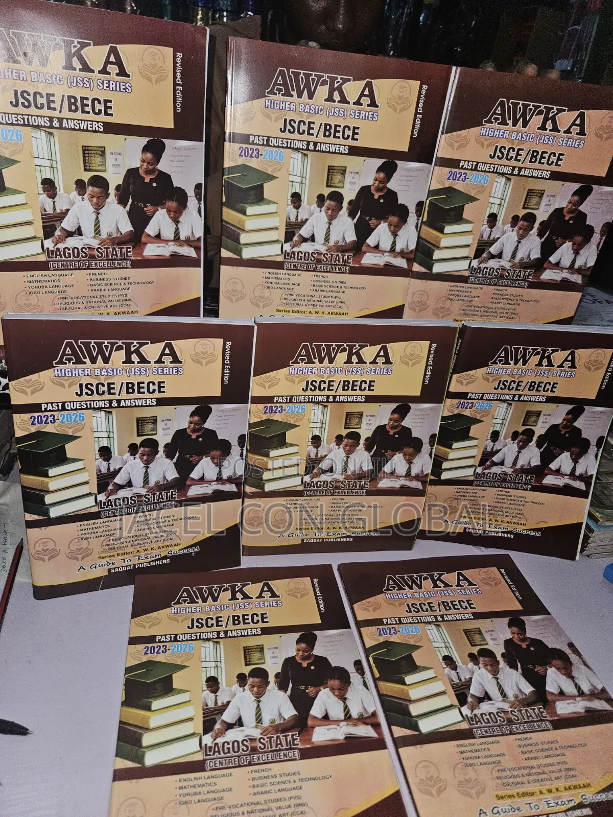 Akwa Jsce / Bece Past Questions and Answers Textbook