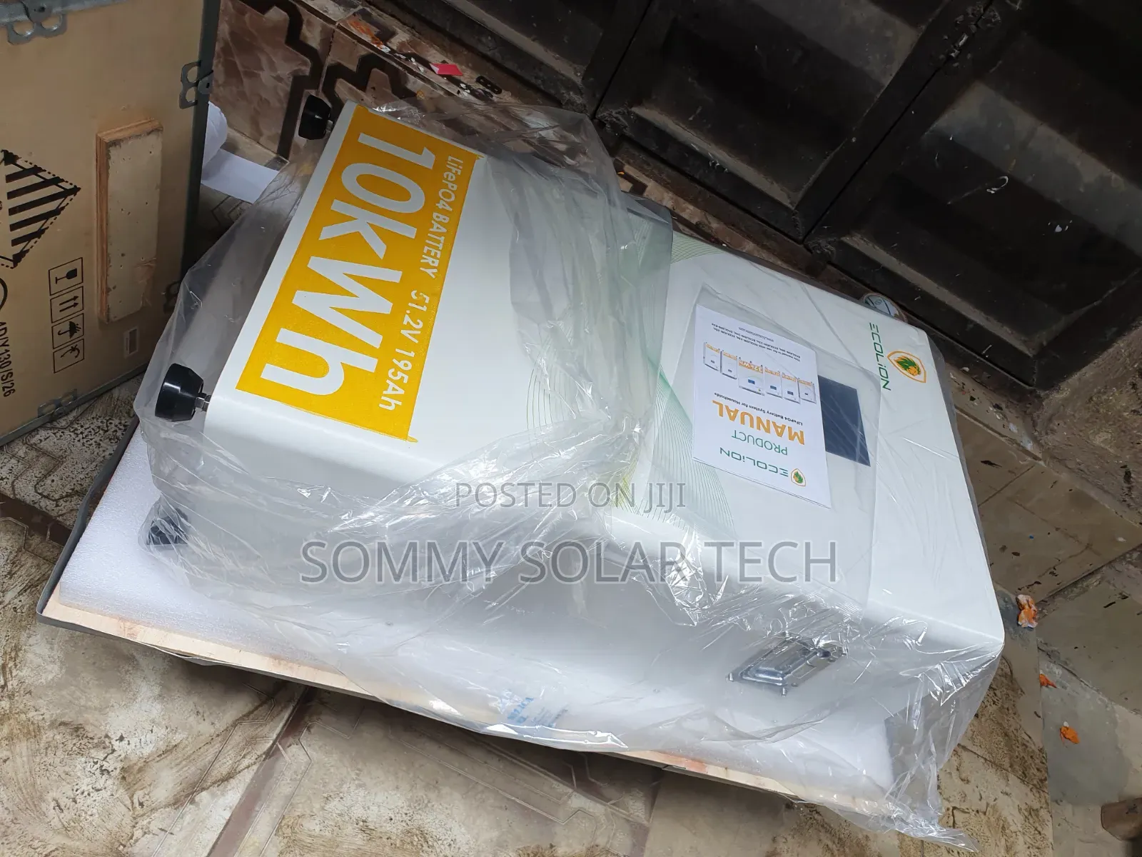 Ecolion Lithium Ion Battery 10kwh 51.2v 195ah