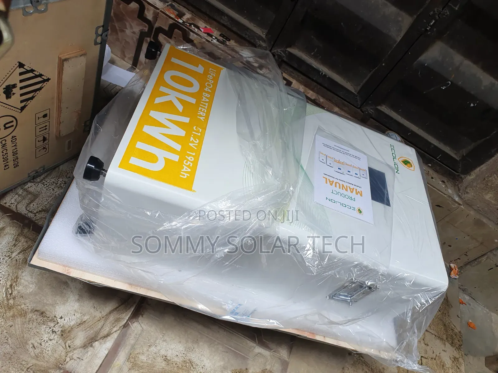 Ecolion Lithium Ion Battery 10kwh 51.2v 195ah