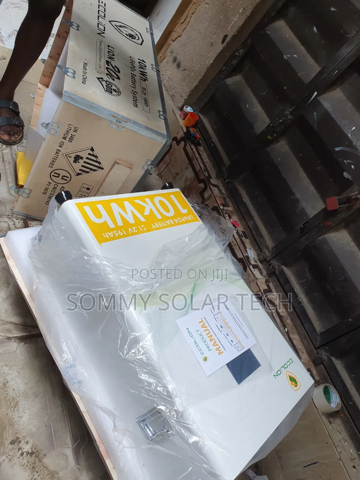 Ecolion Lithium Ion Battery 10kwh 51.2v 195ah