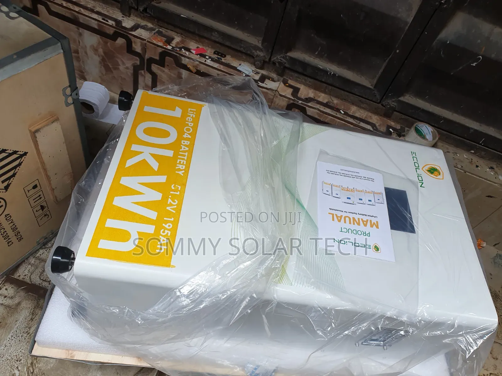 Ecolion Lithium Ion Battery 10kwh 51.2v 195ah