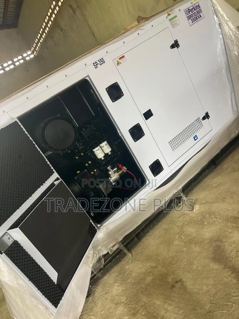 Need 350kVA Power? Perkins Soundproof Generator Available