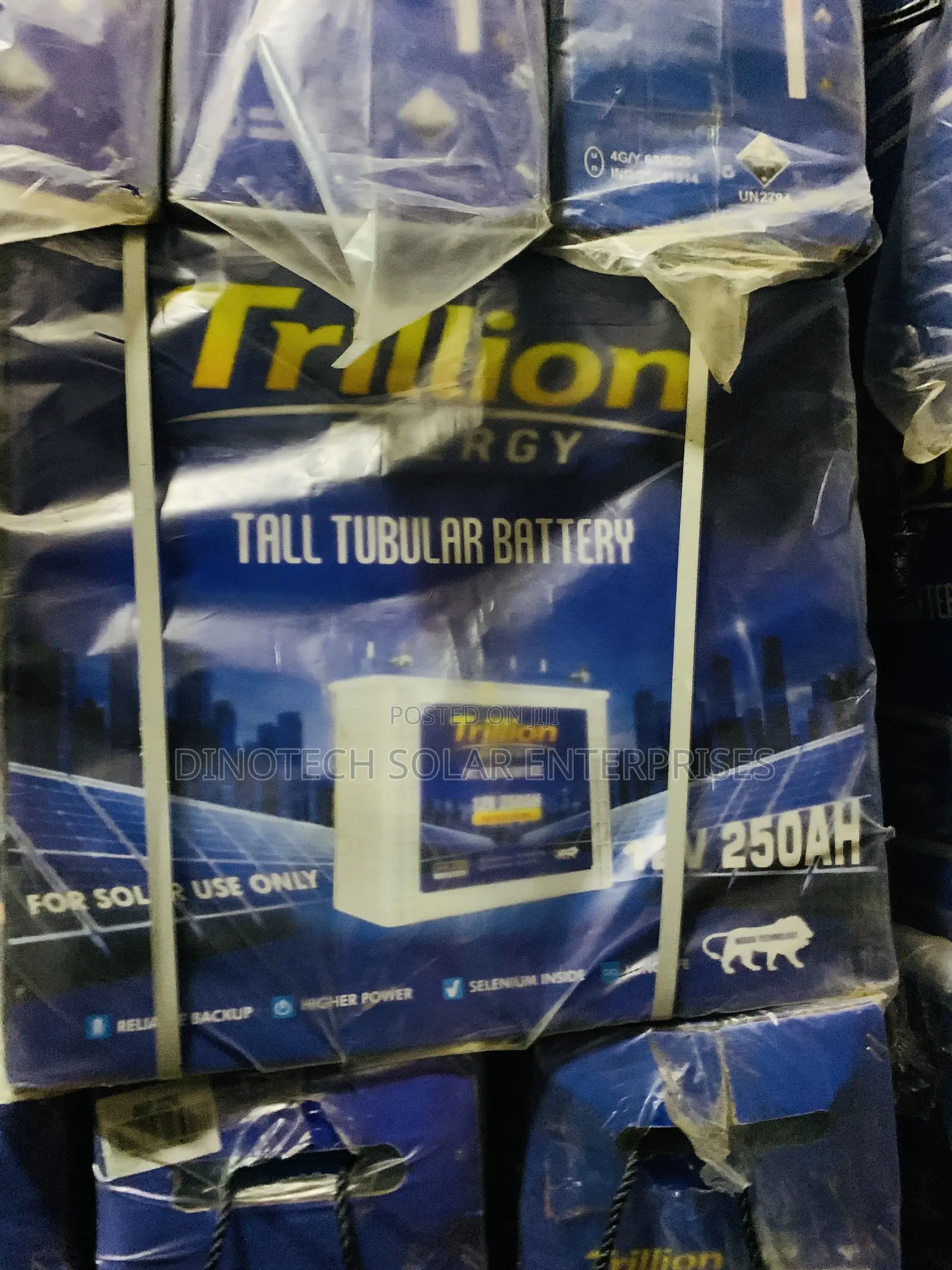 250ah 12v Trillion Energy Tubular Battery