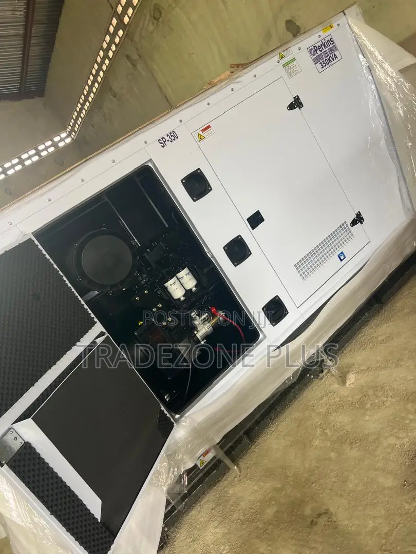 Perkins 350kVA Enclosed Generator – Great for Commercial Use