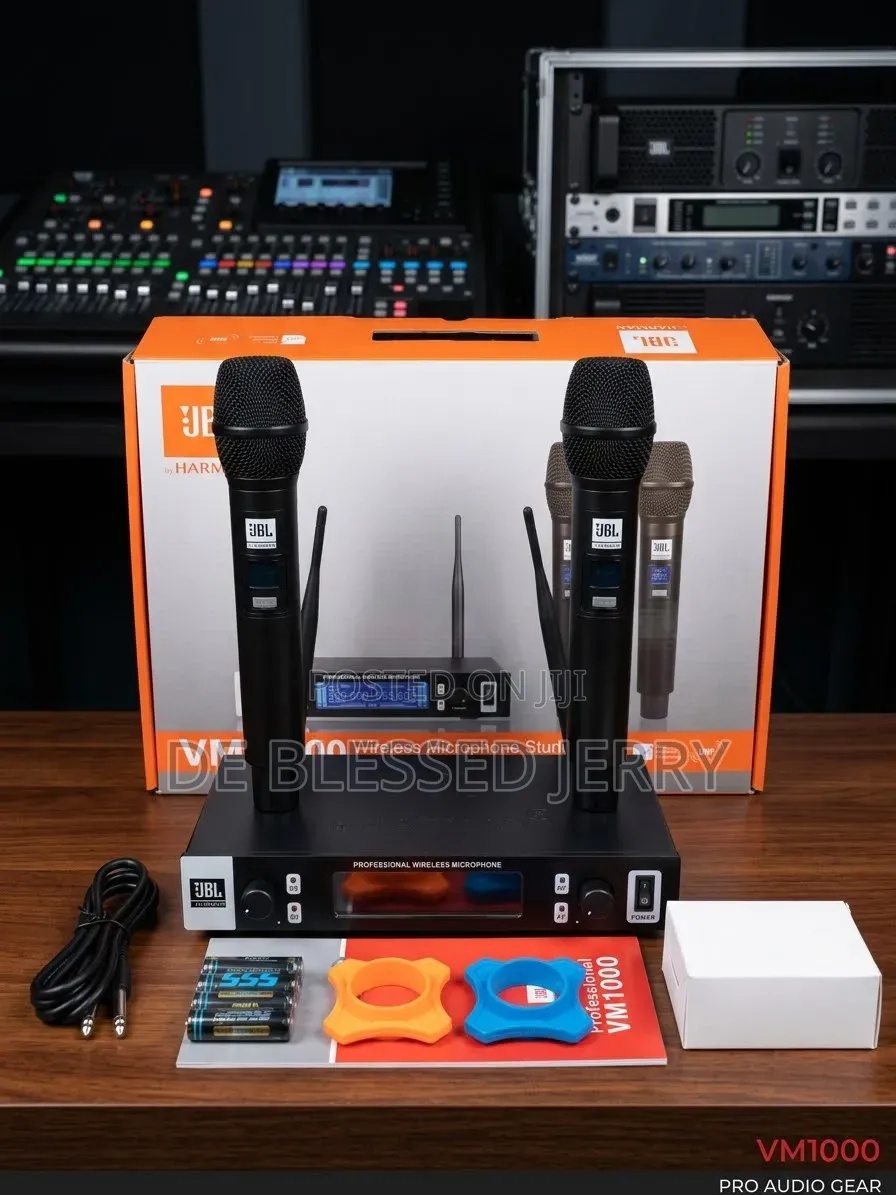 JBL Wireless Microphone Rechargeable VM 1000