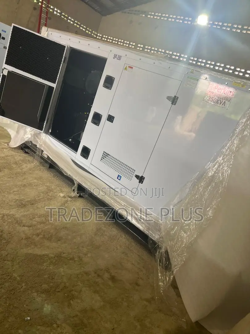 Reliable 350kVA Power From a Perkins Soundproof Genset