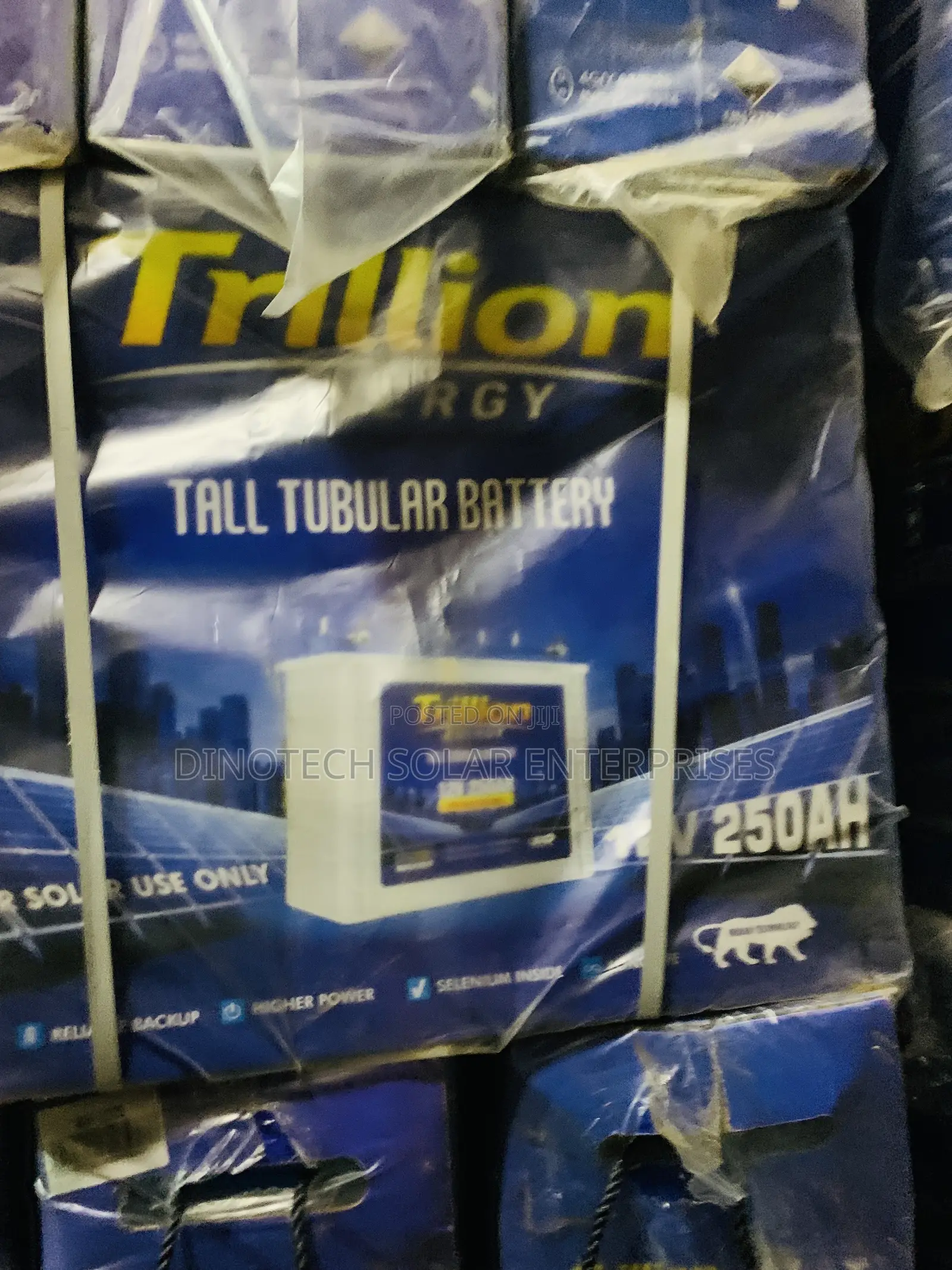 Trillion Energy 250ah 12v Tubular Battery