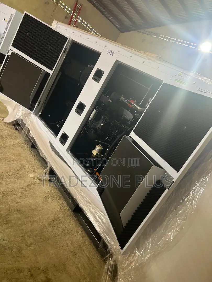Perkins 350kVA Generator Set – Soundproof Business Ready