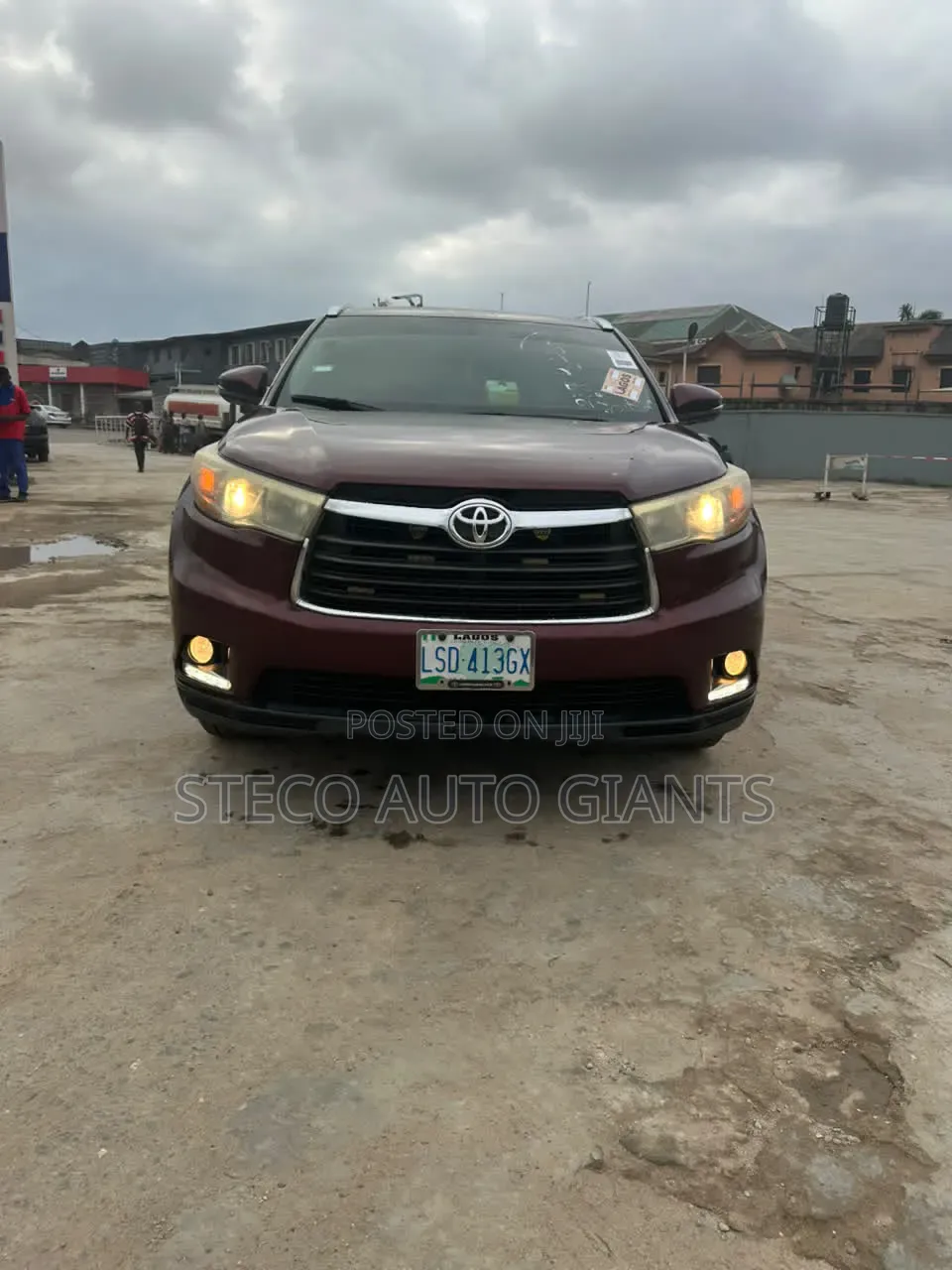 Toyota Highlander 2015 Red