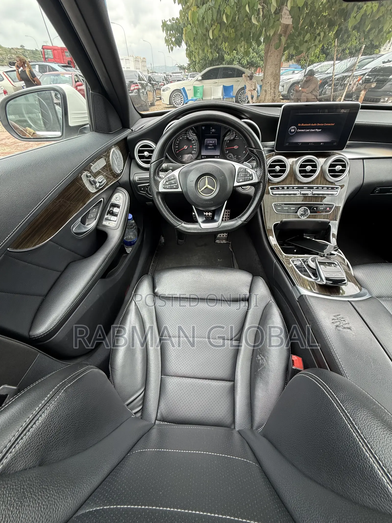 Mercedes-Benz C400 4Matic AWD Sedan (3.0L V6 7A) 2015 White
