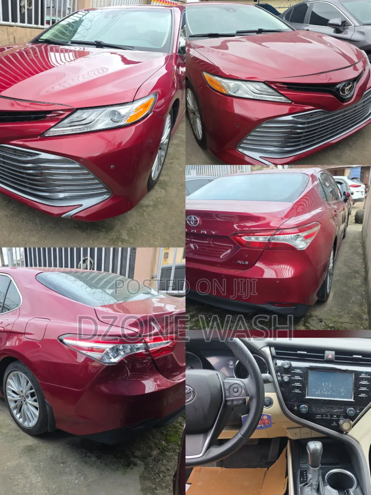 Toyota Camry 2018 Burgundy
