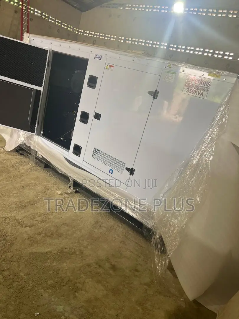 350kVA Perkins Genset With Soundproof Housing – Available Now