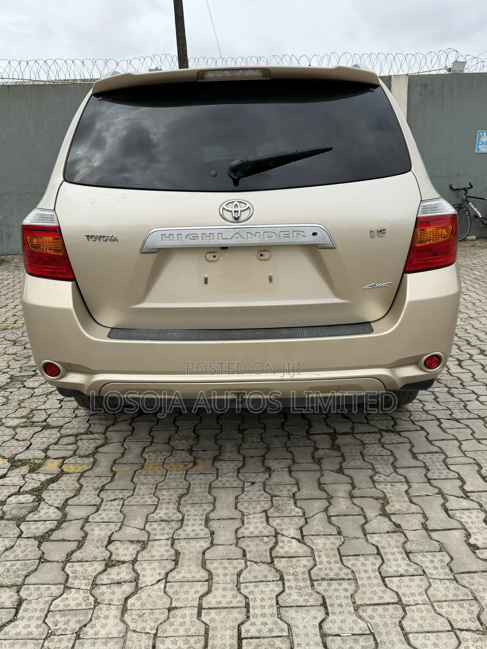 Toyota Highlander Limited 2008 Red