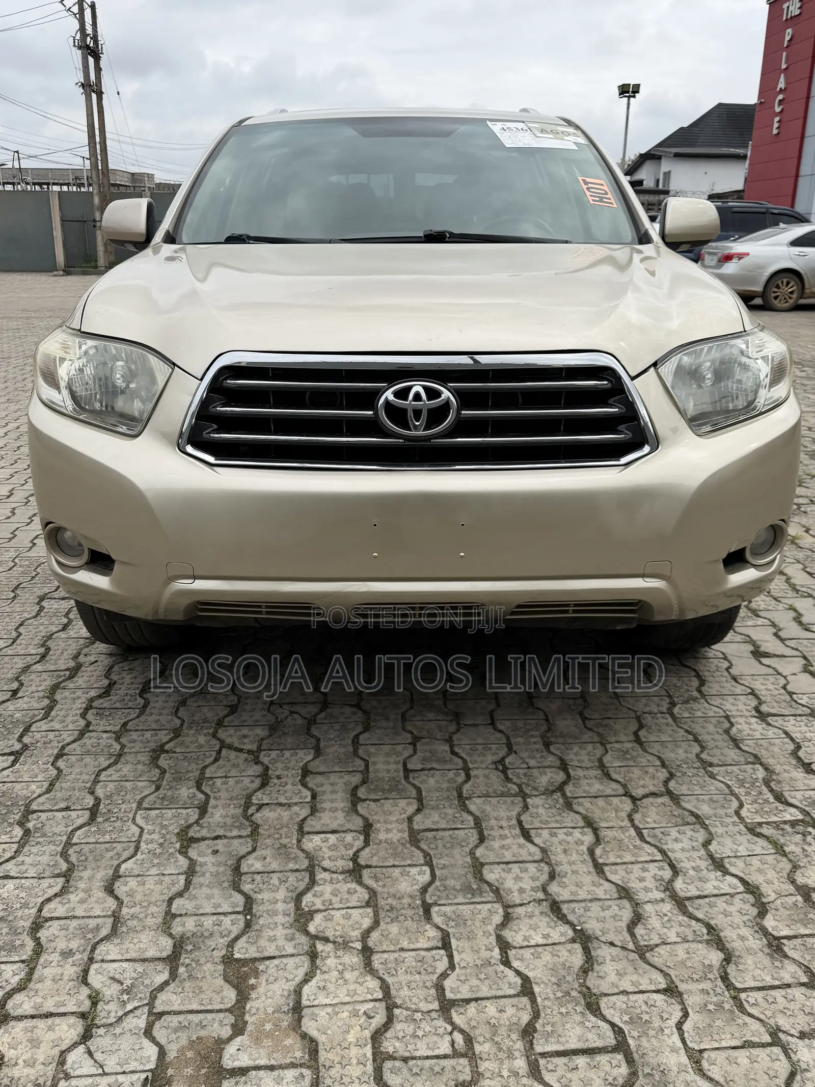 Toyota Highlander Limited 2008 Red